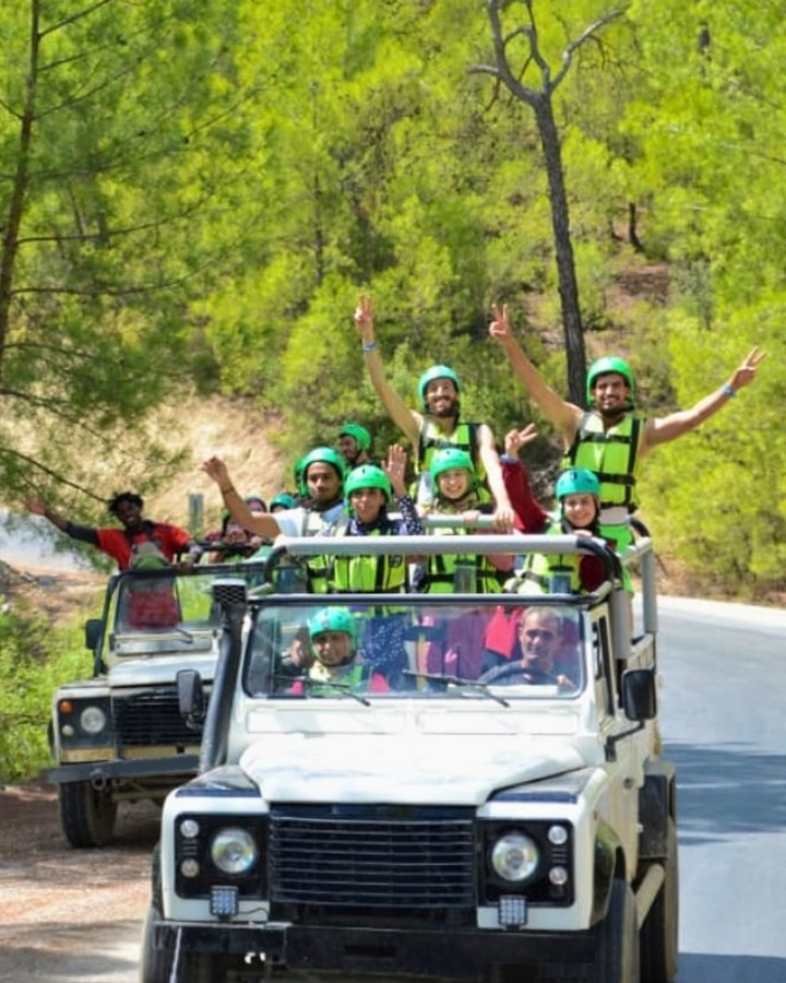 Manavgat Jeep Safari and Rafting Tour