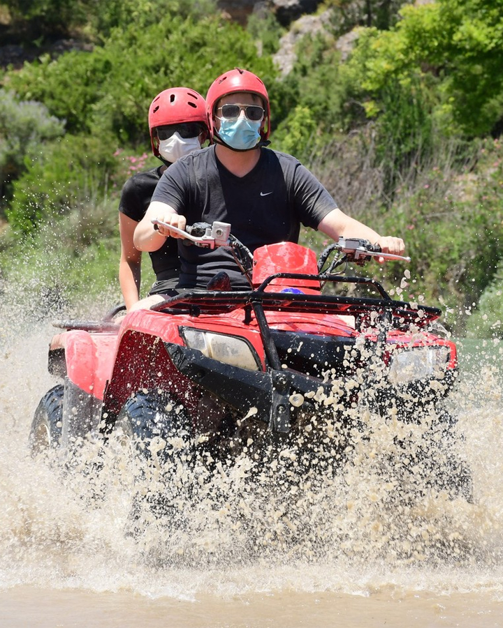 Aktywna wycieczka quad safari i rafting