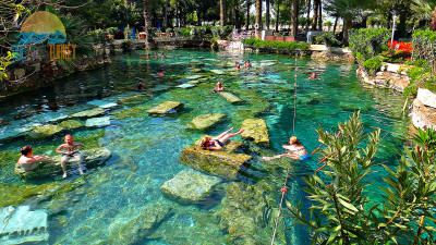 Salda lake Pamukkale tour from Side