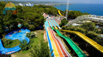 Alanya Water Park from Side