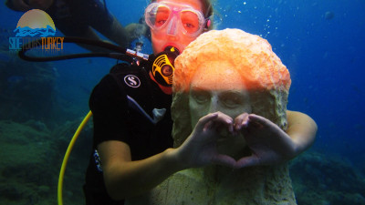 Scuba diving in Side