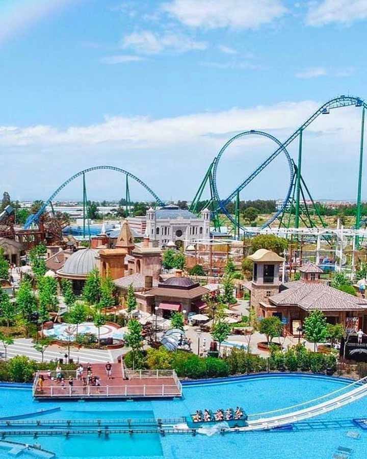 Land of Legends Theme Park from Side