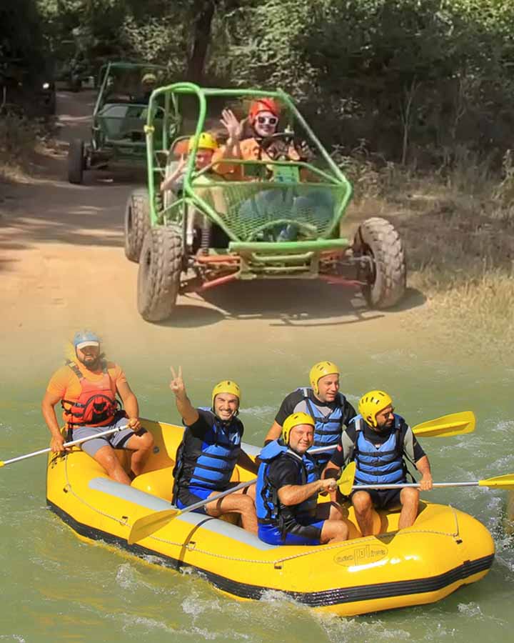 Buggy Safari and Rafting in Side – 2 Activities in 1 Day