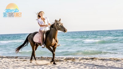 Horse riding tour in Side Turkey