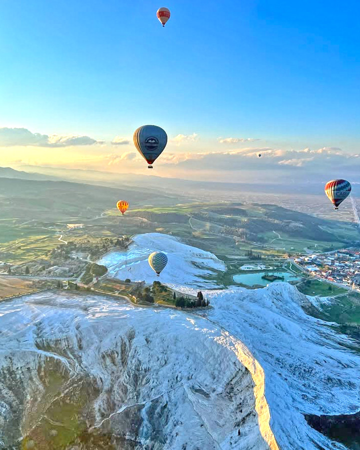 Sorgun to Pamukkale Hot Air Balloon Tour