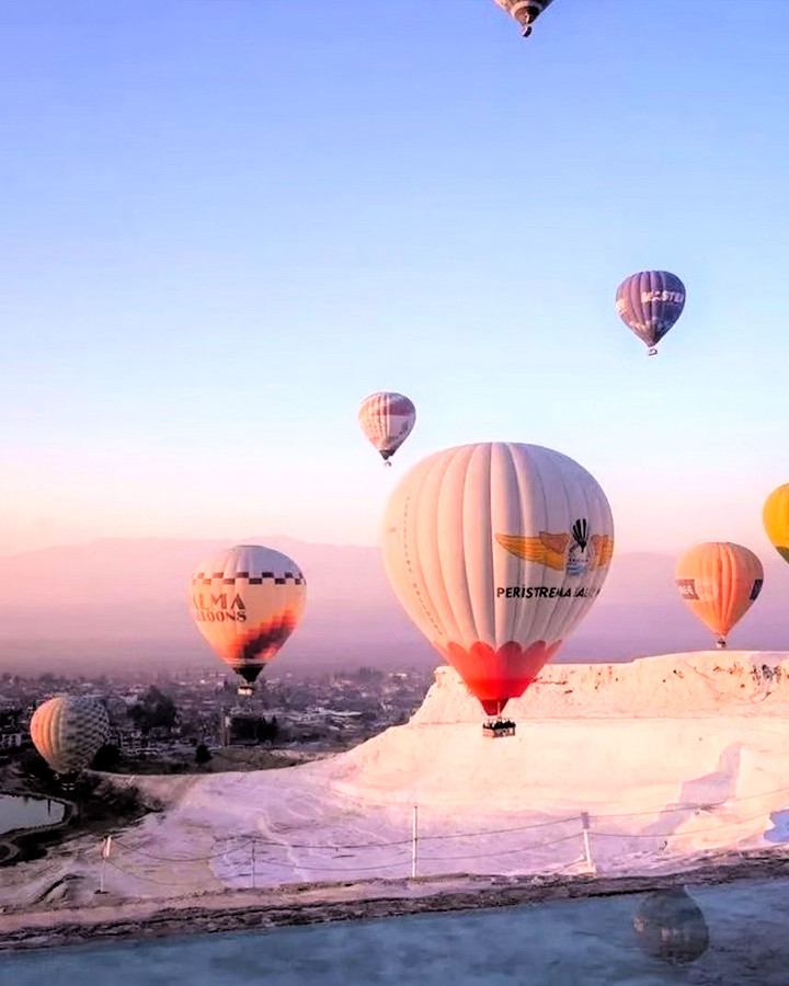 Manavgat to Pamukkale Hot Air Balloon Excursion